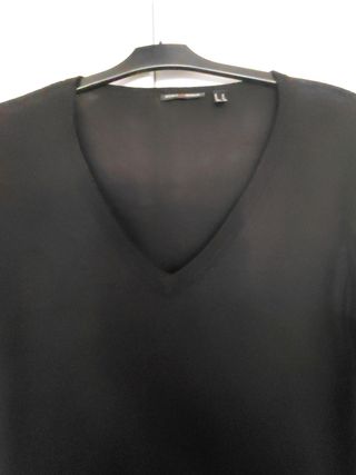 Jersey Punt Roma mujer negro