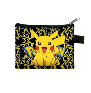 Monedero Pikachu Negro y Amarillo