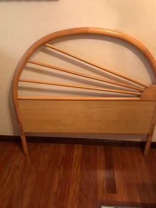 Cabecero de madera para cama de 105 cm
