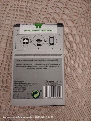 Conector OBD II ELM327 Mini