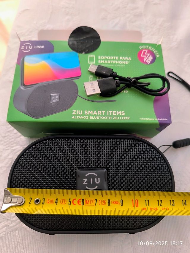 Altavoz Bluetooth ZIU LOOP con Soporte