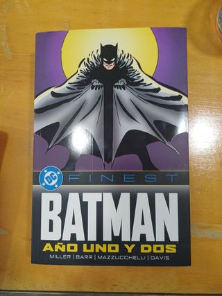 BATMAN AÑO UNO Y DOS FINEST