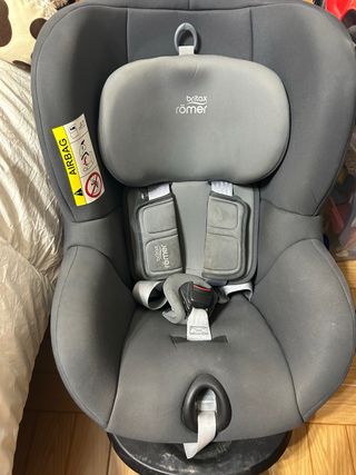 Silla coche Britax Römer gris