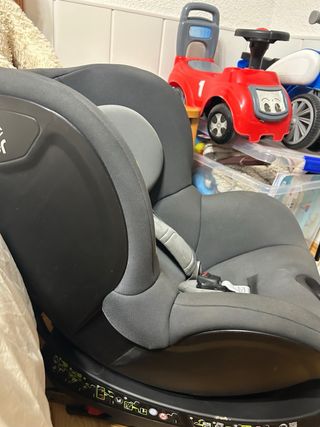 Silla coche Britax Römer gris
