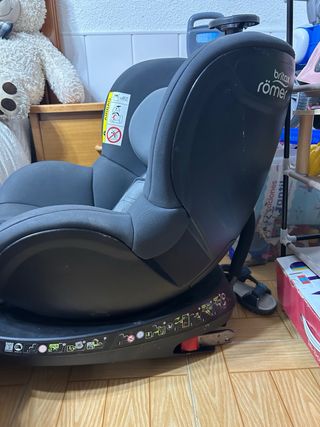 Silla coche Britax Römer gris