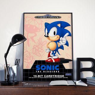 Póster A3 Sonic the Hedgehog