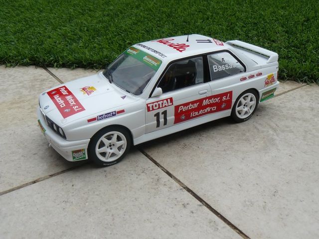 BMW M3 Pep Bassas 1/18 Circuito Alcañiz