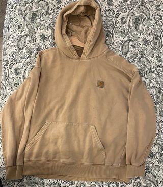 Sudadera Carhartt con capucha beige