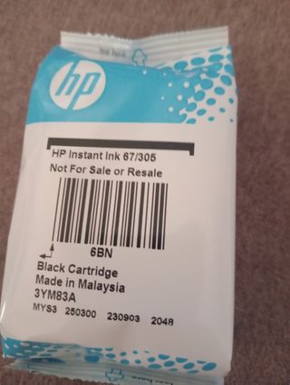 Cartucho Tinta HP 67/305 tricolor