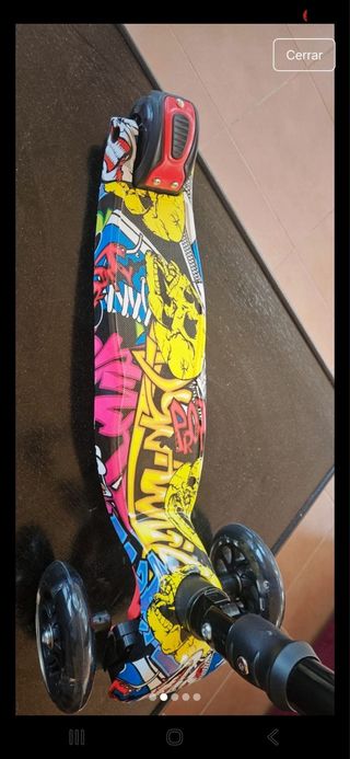 Patinete 3 Ruedas Plegable Infantil