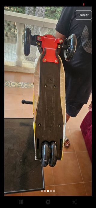 Patinete 3 Ruedas Plegable Infantil
