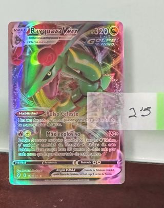 Carta Pokémon Rayquaza VMAX 177/207