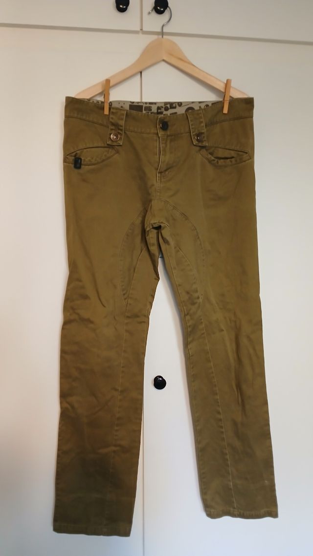 Pantalones Skunkfunk Verde Oliva