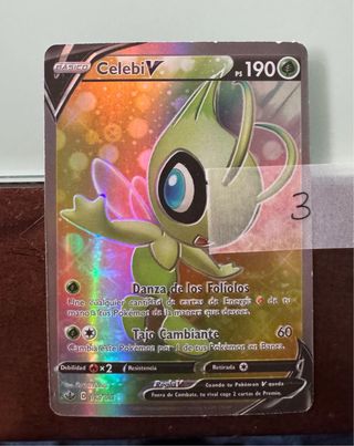 Carta Pokémon Celebi V 160/198