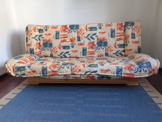 Sofá Cama Diseño Floral