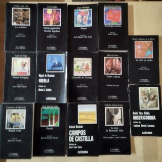 Colección de literatura CÁTEDRA Letras Hispánicas