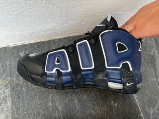 Nike Air More Uptempo Split Navy Red