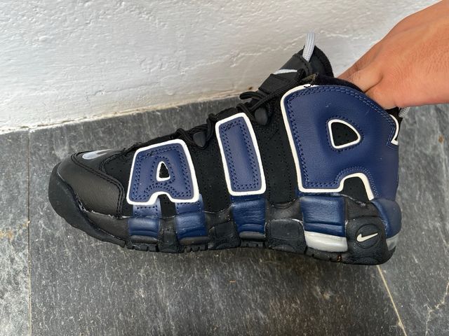 Nike Air More Uptempo Split Navy Red