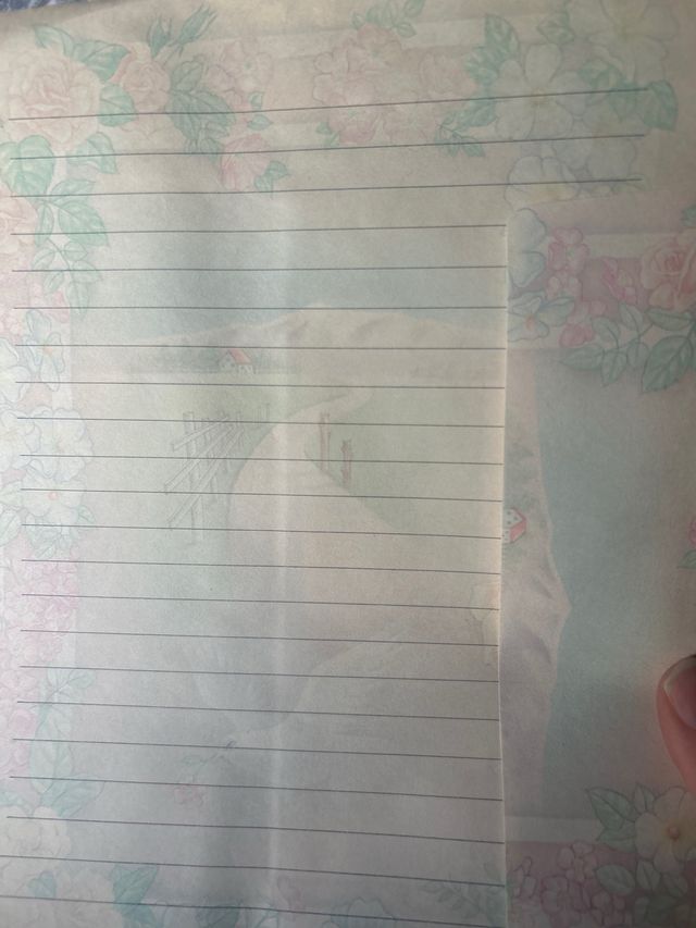 Cartas perfumadas. el precio es por cada una.