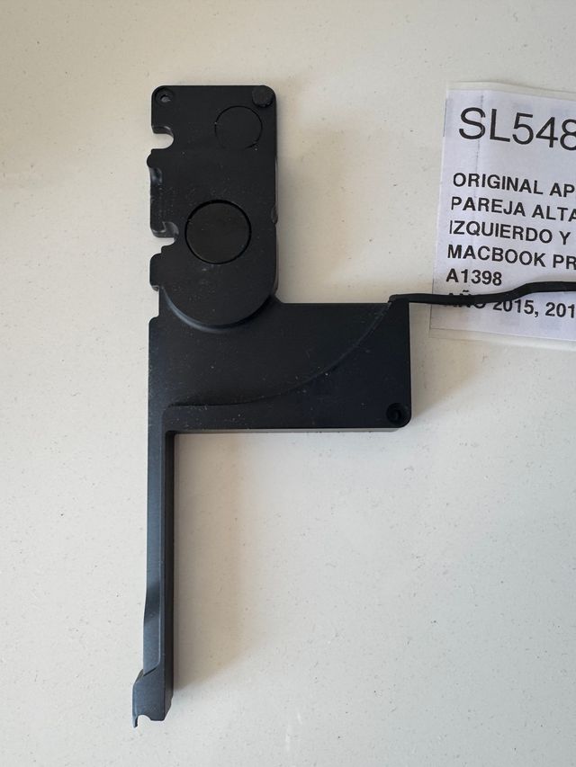 COPPIA DI ALTOPARLANTI MACBOOK PRO 15 A1398 2015 2014-13