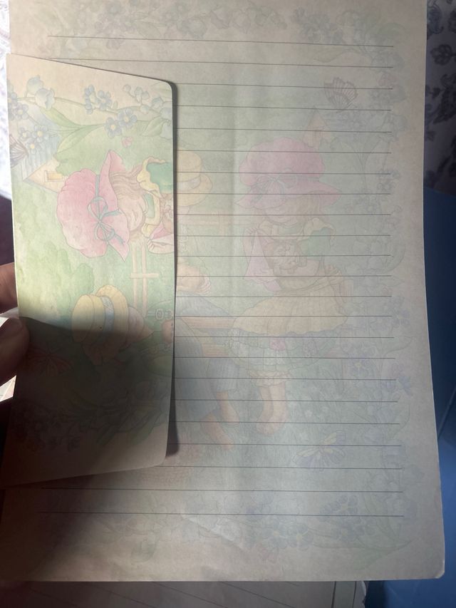 Cartas perfumadas, el precio es por cada una.