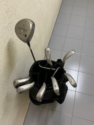 Bolsa de golf con palos para hombre