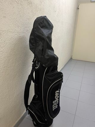 Bolsa de golf con palos para hombre