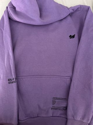 Sudadera morada hombre polinesia XS