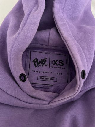 Sudadera morada hombre polinesia XS
