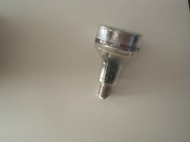 Flexo Ikea Negro Metálico.