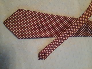 Corbata de vestir con bolas de golf. Hand made
