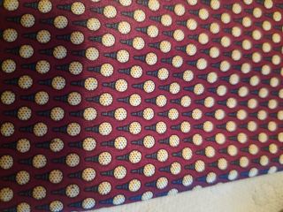 Corbata de vestir con bolas de golf. Hand made