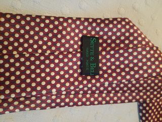Corbata de vestir con bolas de golf. Hand made