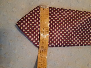 Corbata de vestir con bolas de golf. Hand made