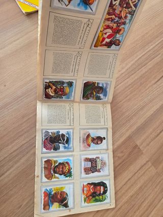 Colección Album de Cromos Vida y Color 1965