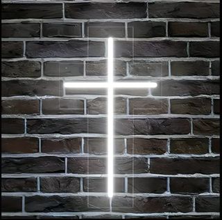 Lampada Neon LED "CROCE"