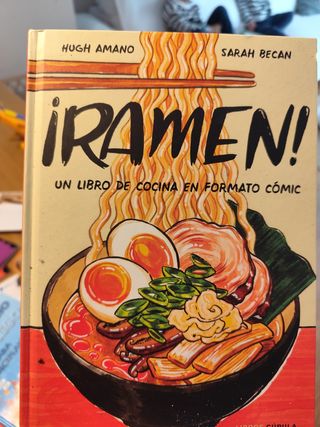 ¡Ramen!: Un libro de cocina en formato cómic