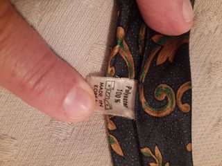 Corbata con estampado floral