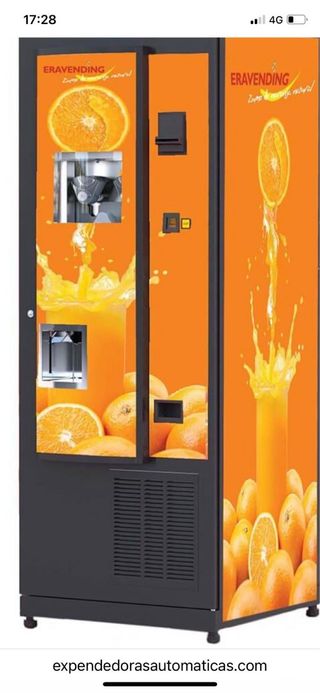 Máquina Vending Zumo Naranja Recién Exprimido