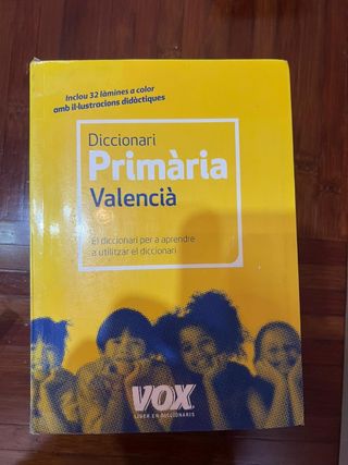 Diccionario de primaria, valenciano