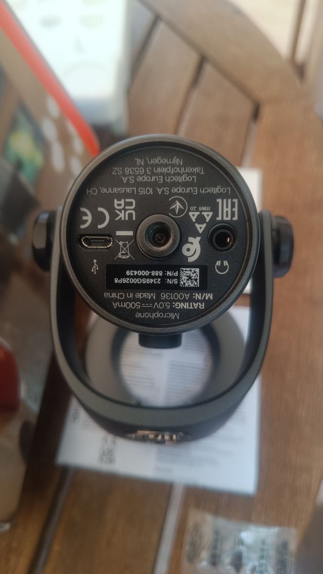 Microfono a condensatore Blue Yeti Nano Logitech