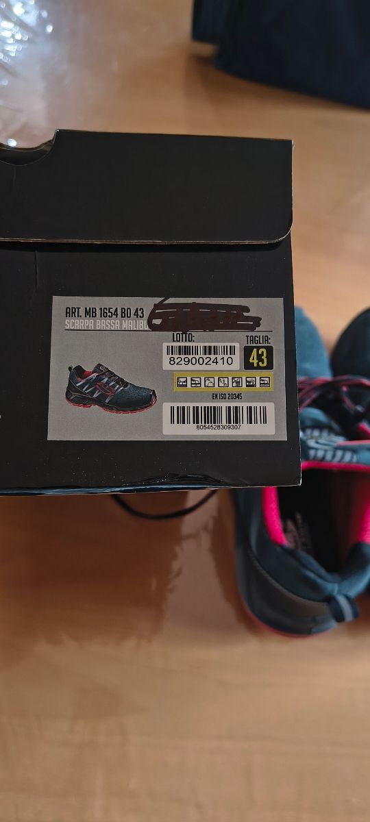 Scarpe antinfortunistiche uomo SIF nere