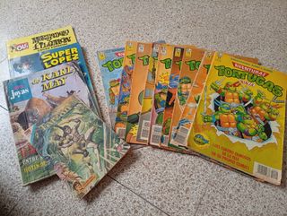 Vecchi set di fumetti
