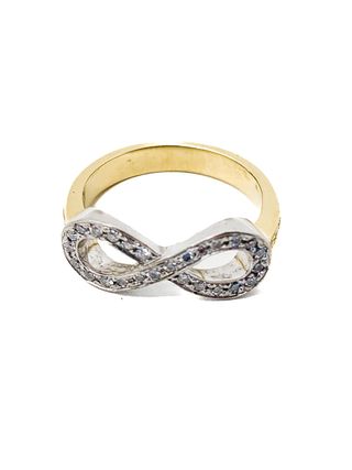 Anillo Infinito de oro 18K