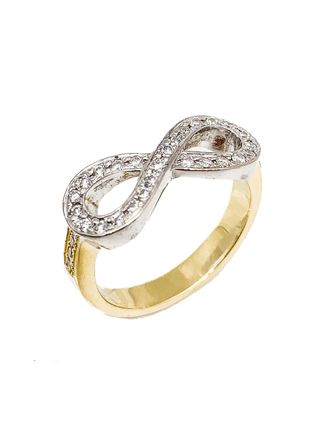 Anillo Infinito de oro 18K