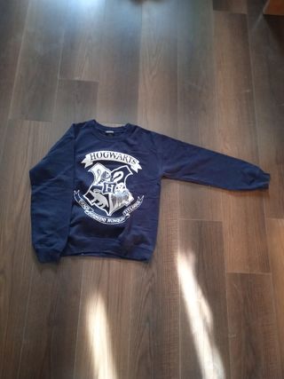 Sudadera Harry Potter Azul y Blanca