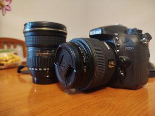 Nikon D7200 + sigma 30 1.4 + tokina 11-16 2.8