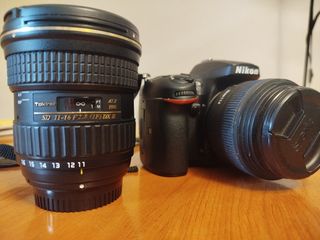 Nikon D7200 + sigma 30 1.4 + tokina 11-16 2.8