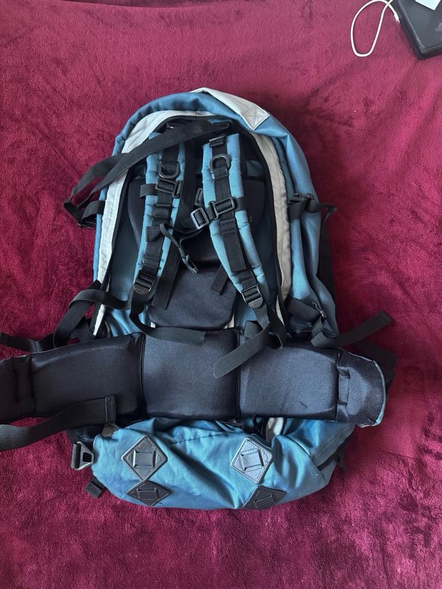 Mochila Montane 60 Litros Azul 2en1