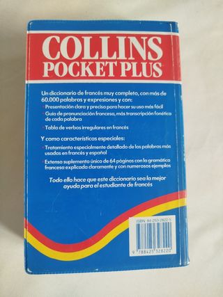 Collins pocket plus de francés 